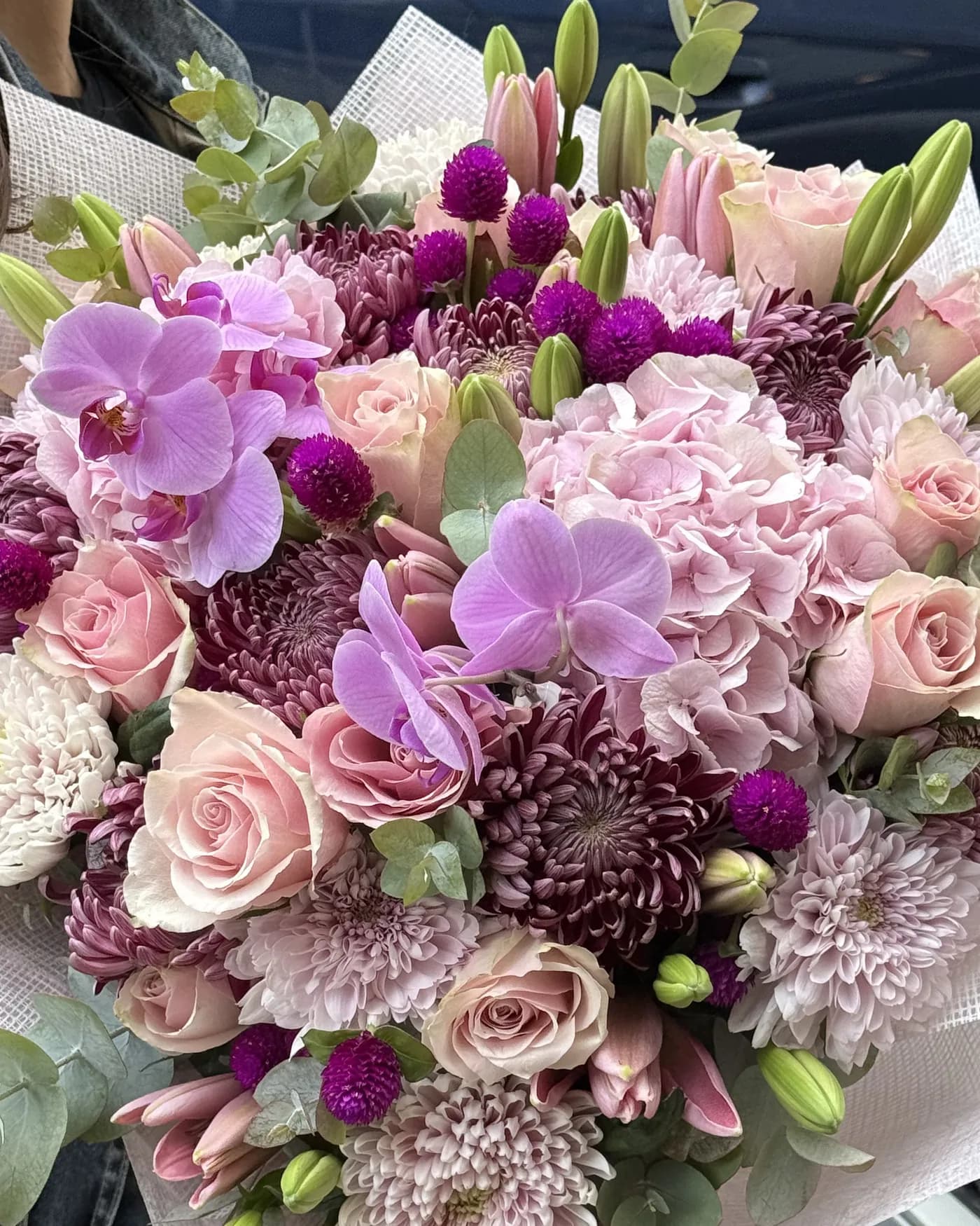 Orchid & Blush Roses 2