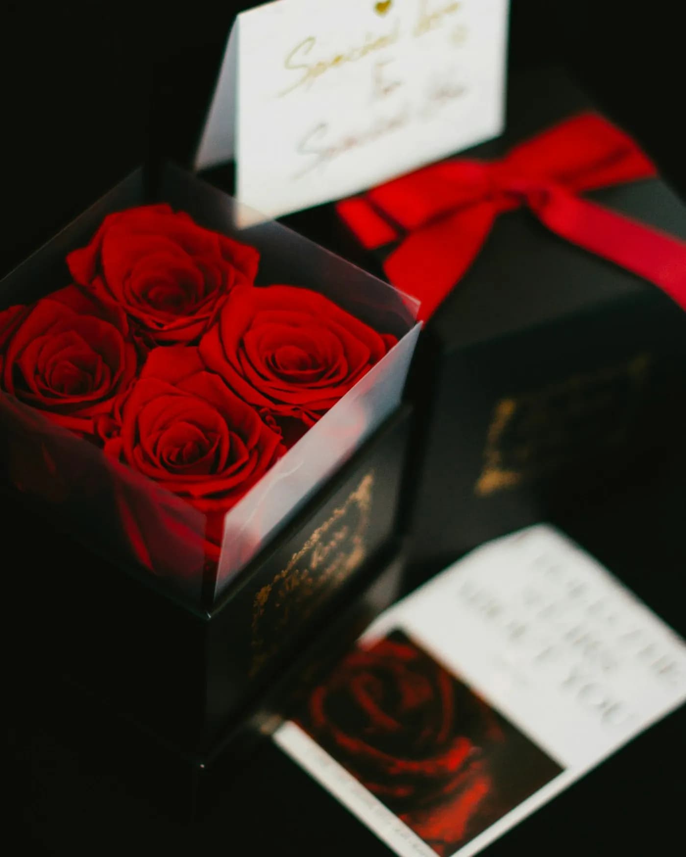 Red Roses in a Box 3